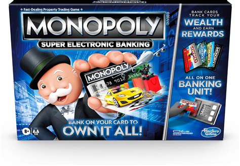 credit card monopoly|Monopoly Super Electronic Banking .